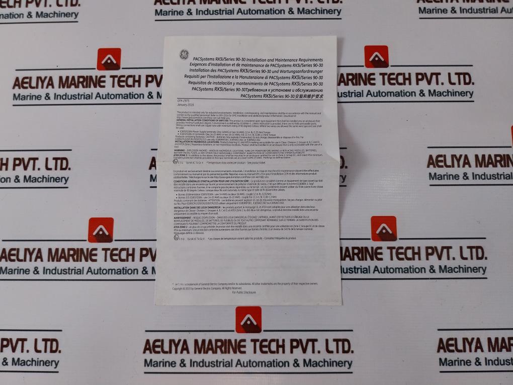 Ge Intelligent Ic693Chs392K Base 10 Slot Expansion Module Rev: A7