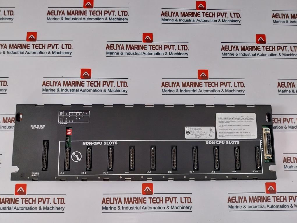 Ge Intelligent Ic693Chs392K Base 10 Slot Expansion Module Rev: A7