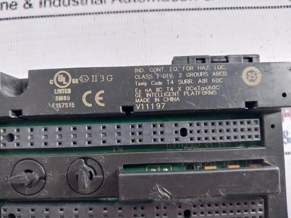 GE Intelligent Platforms IC200CHS022L Compact I/O Carrier Module