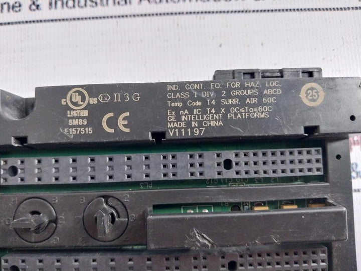 GE Intelligent Platforms IC200CHS022L Compact I/O Carrier Module