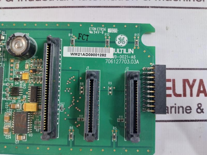 Ge Multilin 12M9-0021-a6 Printed Circuit Board