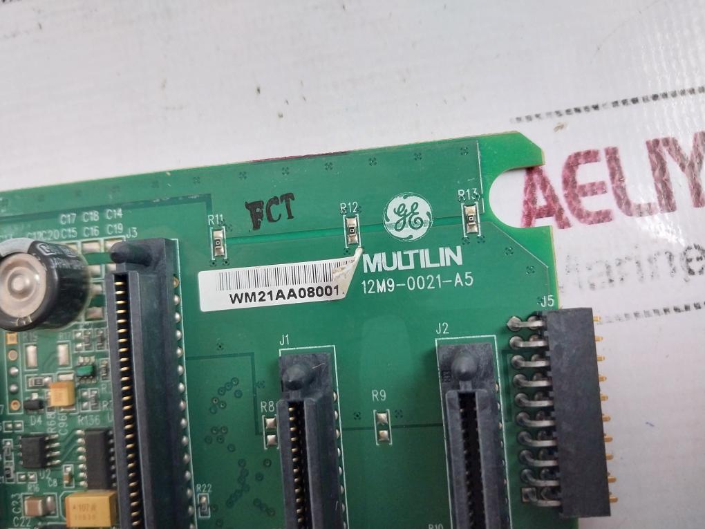 Ge Multilin 12m9-0021-a5 Network Interface Expansion Card Wm21aa08001