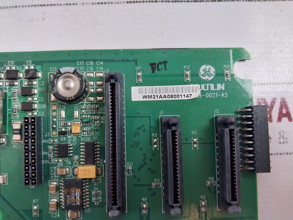 Ge Multilin 12m9-0021-a5 Network Interface Expansion Card Wm21aa08001