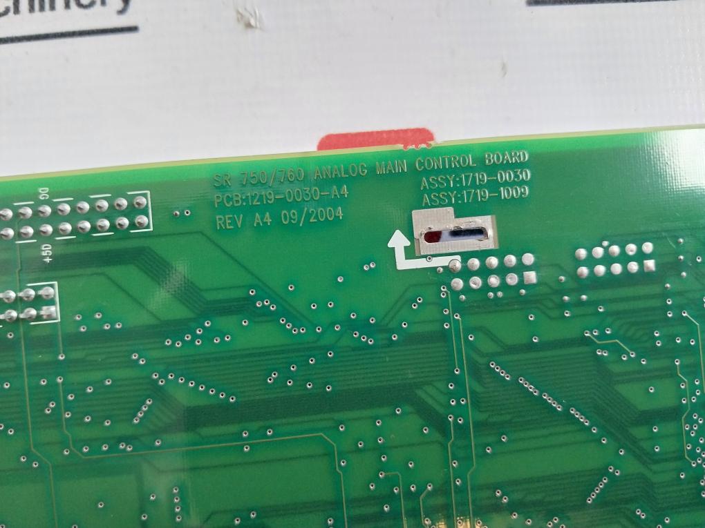 Ge Multilin 1719-0030 Topsearch Analog Main Control Board 1219-0030-a4