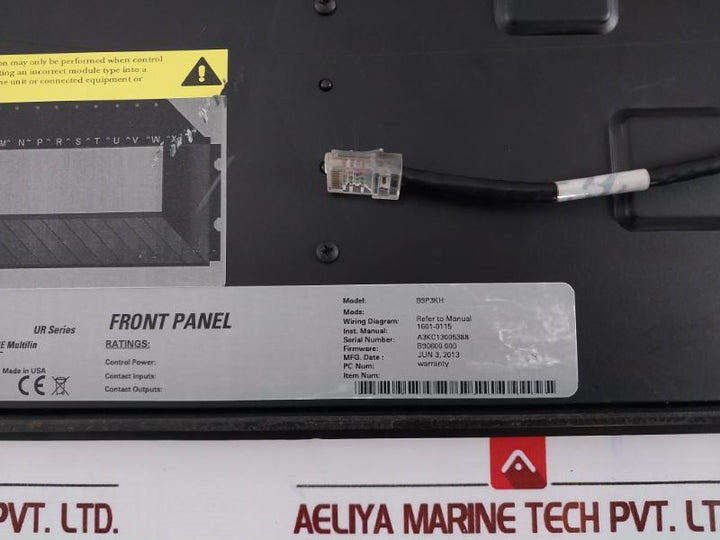 Ge Multilin B90 Bus Differential Relay (Only Front Panel)