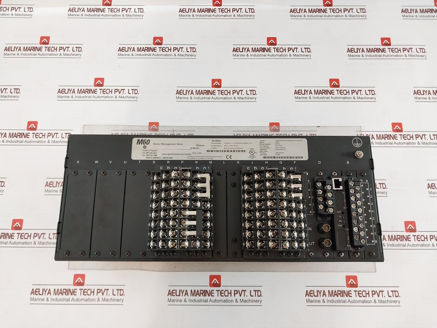 Ge Multilin M60N03Hkhf8Lh6Nm8Lp6Uuxxwxx Motor Protection System 125-250V-at35W