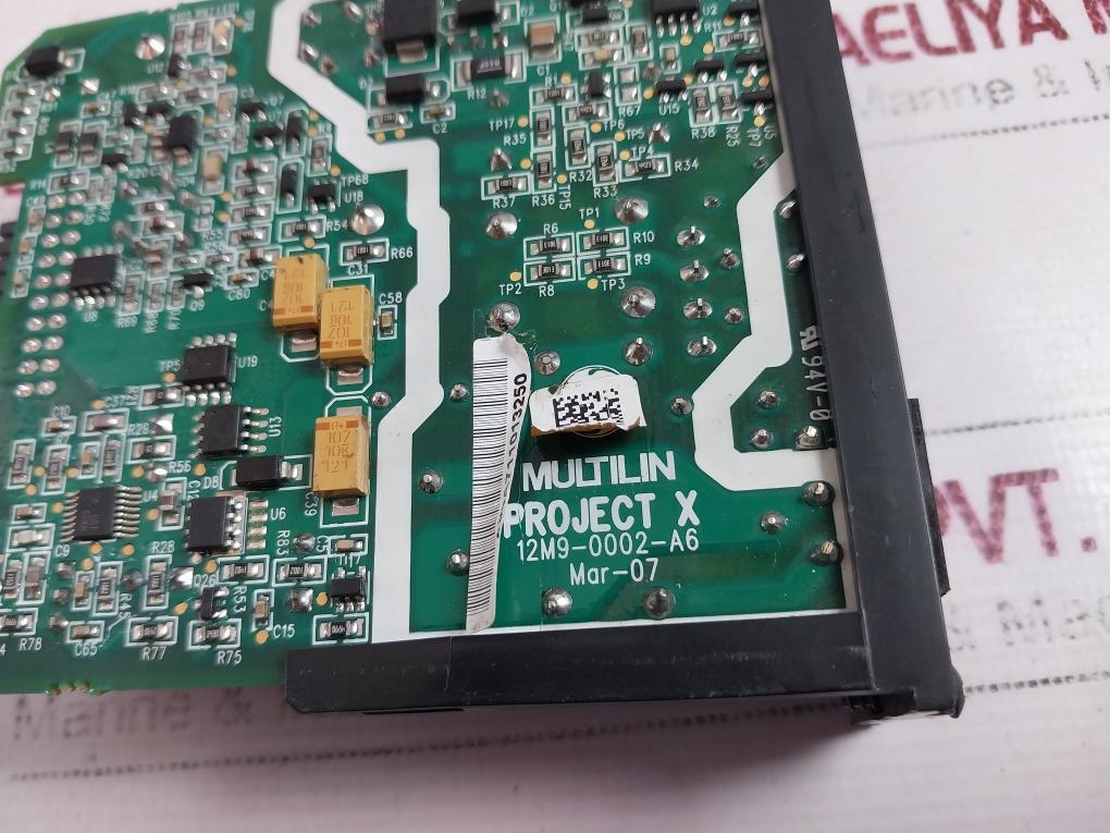 Ge Multilin Project X Psu 12m9-0002-a6 Power Supply/voltage Converter Module