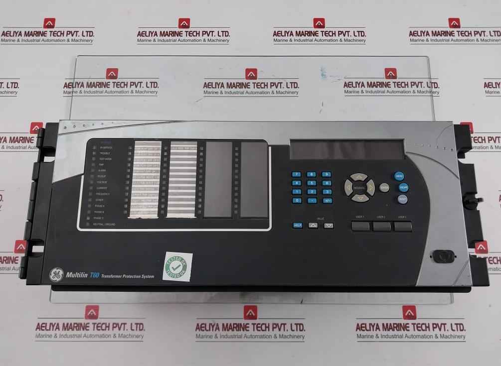 Ge Multilin T60 10Ma Transformer Protection System T60Uj3Hkhf8Nh6Dm8Lp67U67Wxx