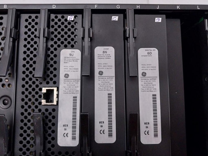 Ge Multilin T60 Transformer Protection System Part No: T60Uj3Hkhf8Nh6Dm8Lp67U67Wxx, 300V