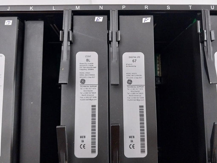 Ge Multilin T60 Transformer Protection System Part No: T60Uj3Hkhf8Nh6Dm8Lp67U67Wxx, 300V