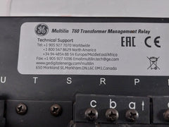 Ge Multilin T60 Transformer Protection System Part No: T60Uj3Hkhf8Nh6Dm8Lp67U67Wxx, 300V
