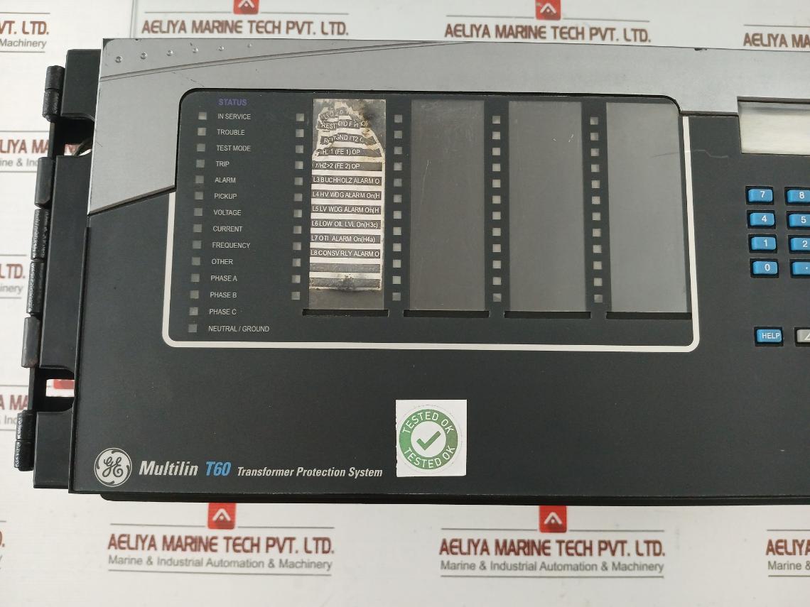 Ge Multilin T60 Transformer Protection System T60Uj3Hkhf8Nh6Dm8Lp67U67Wxx 50/60Hz