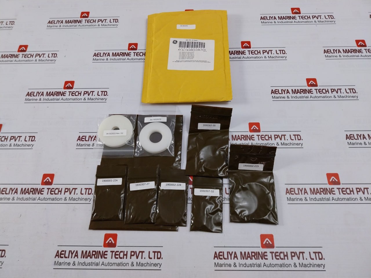 Ge Oil & Gas Ab733-sk Seal Kit For Autoshear Valve Bop