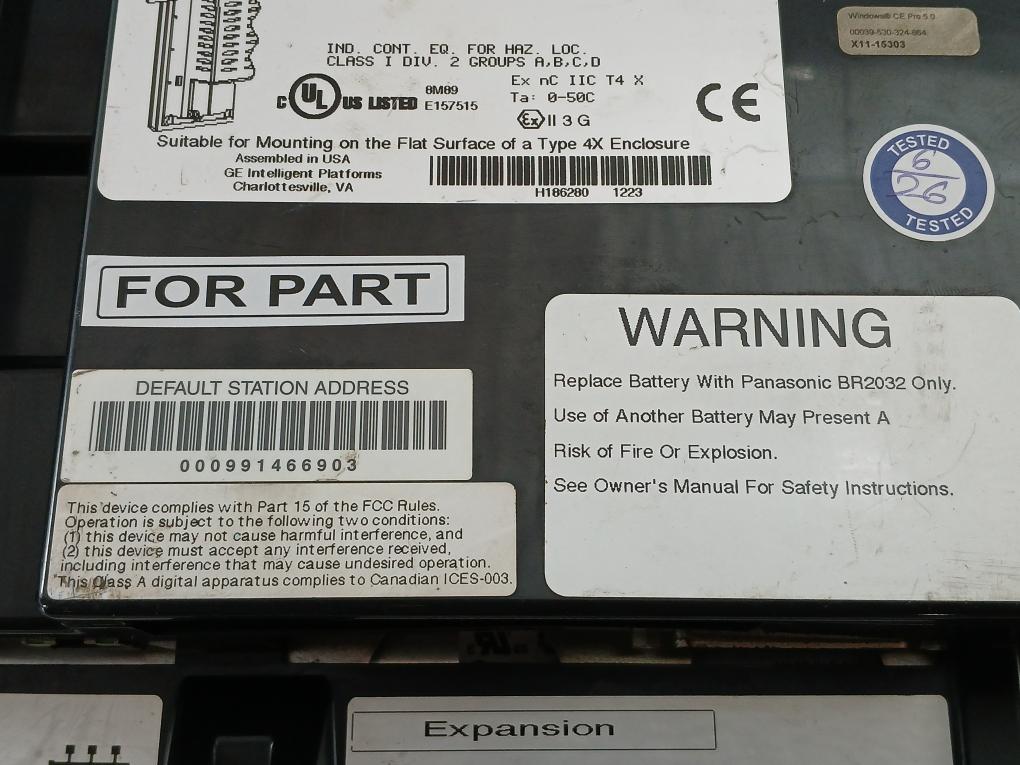 Ge Quickpanel 24Vdc, 1.5A, 36W Part No: Ic754Vbi12Ctd-jj