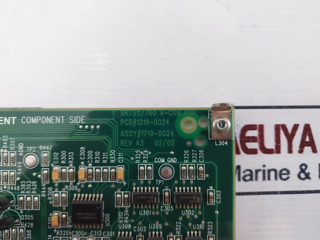 Ge Sr750/760A-com Brd Circuit Board 1719-0024 Rev A3