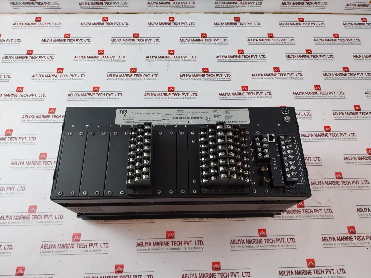 Ge T60N00Hkhf8Nh6Tmxxp6Uuxxwxx Transformer Management Relay 125-250V, 50/60Hz