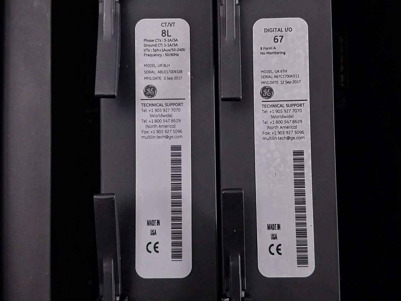 Ge Transformer Protection System 88-250V T60Uj3Hkhf8Nh6Dm8Lp67U67Wxx