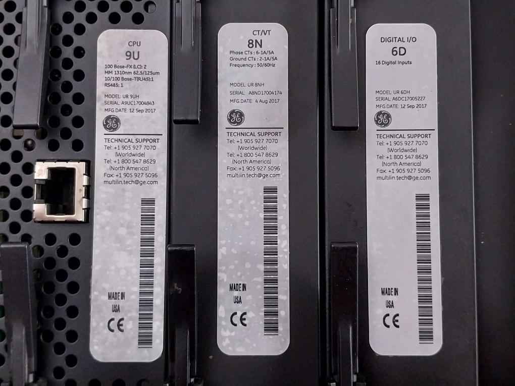 Ge Transformer Protection System T60Uj3Hkhf8Nh6Dm8Lp67U67Wxx Multilin T60 300V