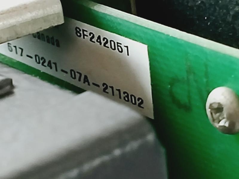 Ge Wesdac D20 Shv2 Panel Module, 507-0103-12c-268405