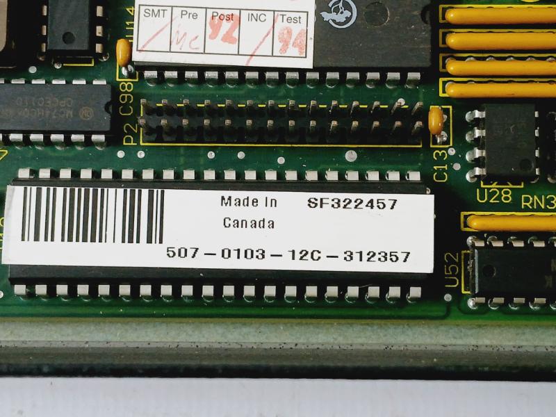 Ge Wesdac D20 Shv2 Panel Module, Sba0009-00, Sf322457