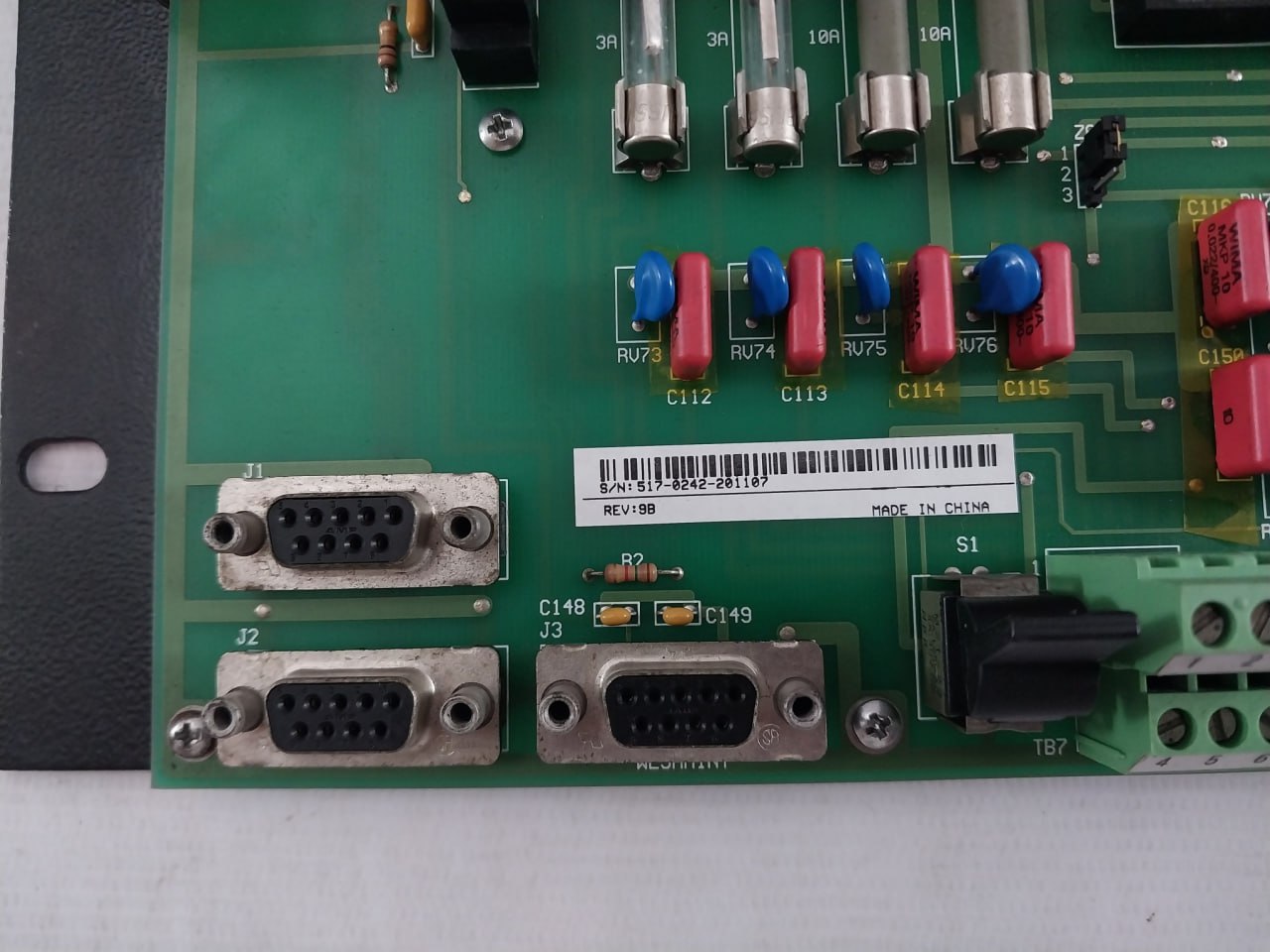 Ge Westerm D20K4Z Mounted Output Board Module 5110103/5170240, 9901322/00 Rev 9B