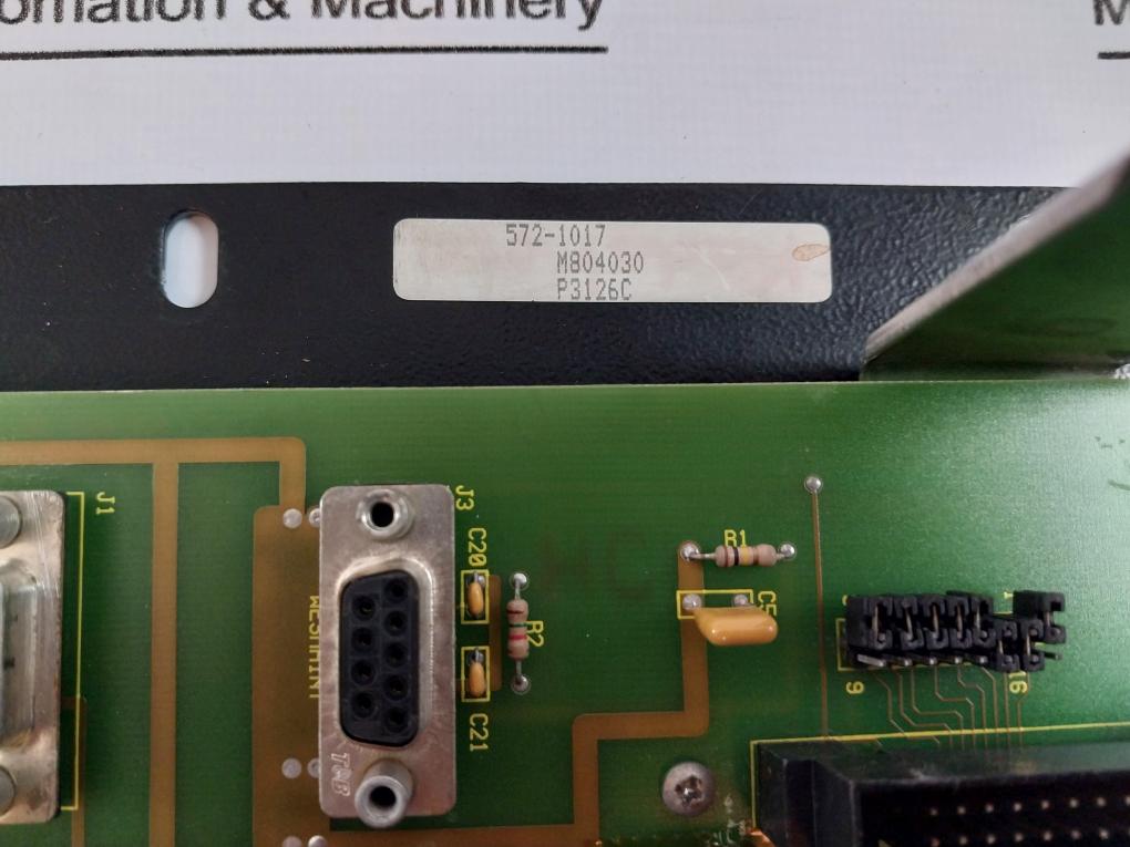 Ge Westerm D20 Sz Terminal Panel 121098-2117-06A