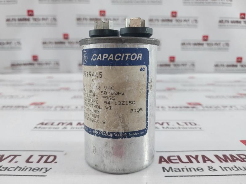 Ge Z97F9445 Capacitor 15 Microf 370Vac 50/60Hz