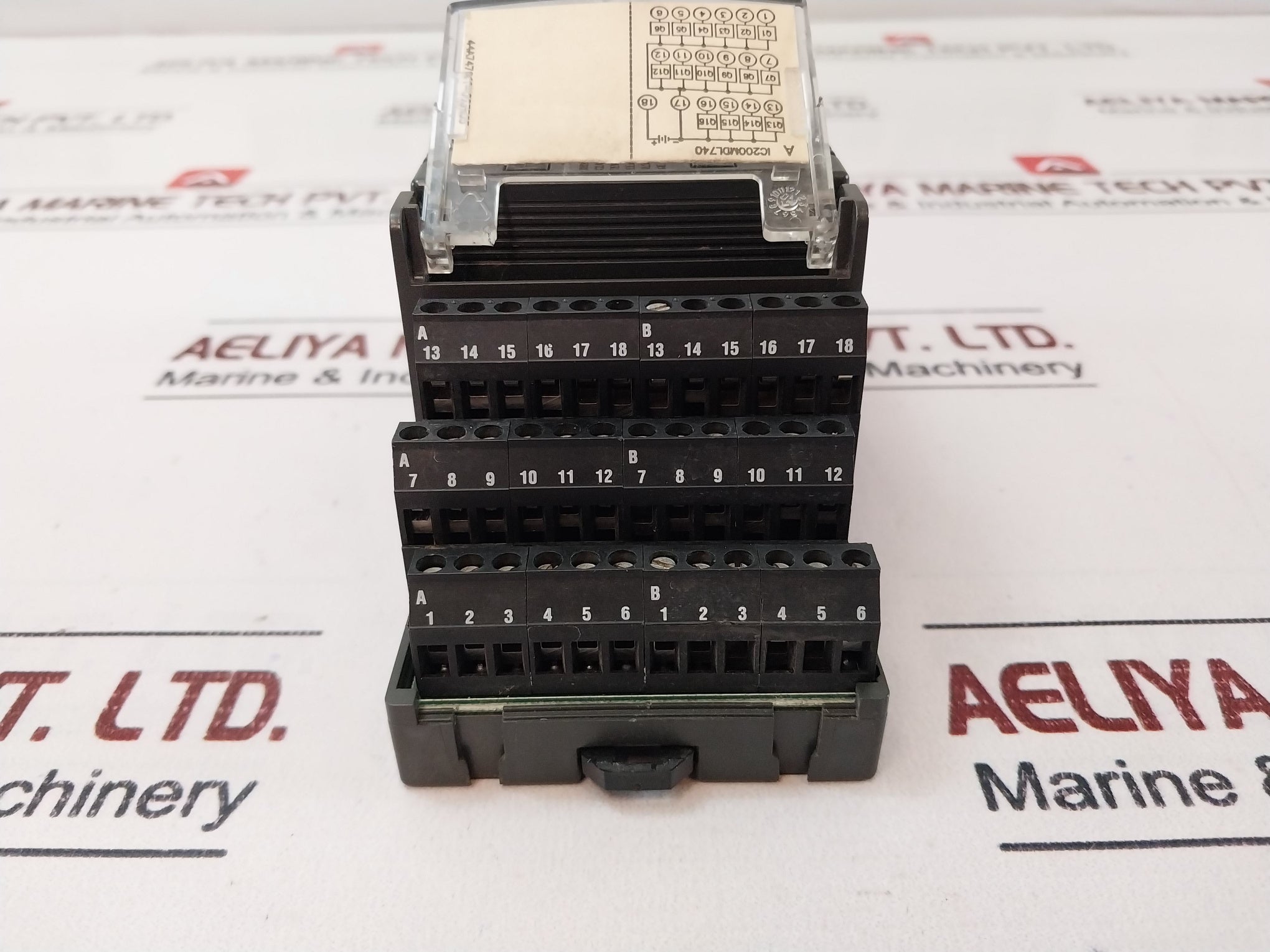 Ge Fanuc Ic200Mdl740E Pos Log Grp 5A 16Pt Output Module 12/24Vdc