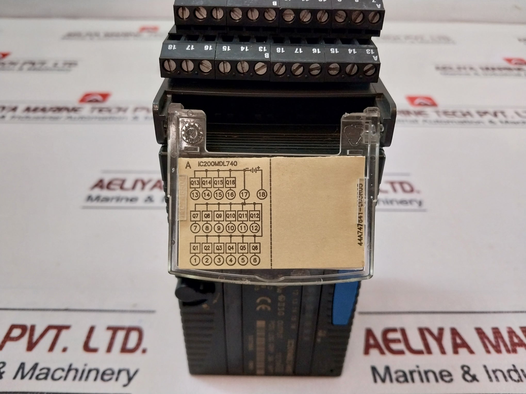 Ge Fanuc Ic200Mdl740E Pos Log Grp 5A 16Pt Output Module 12/24Vdc
