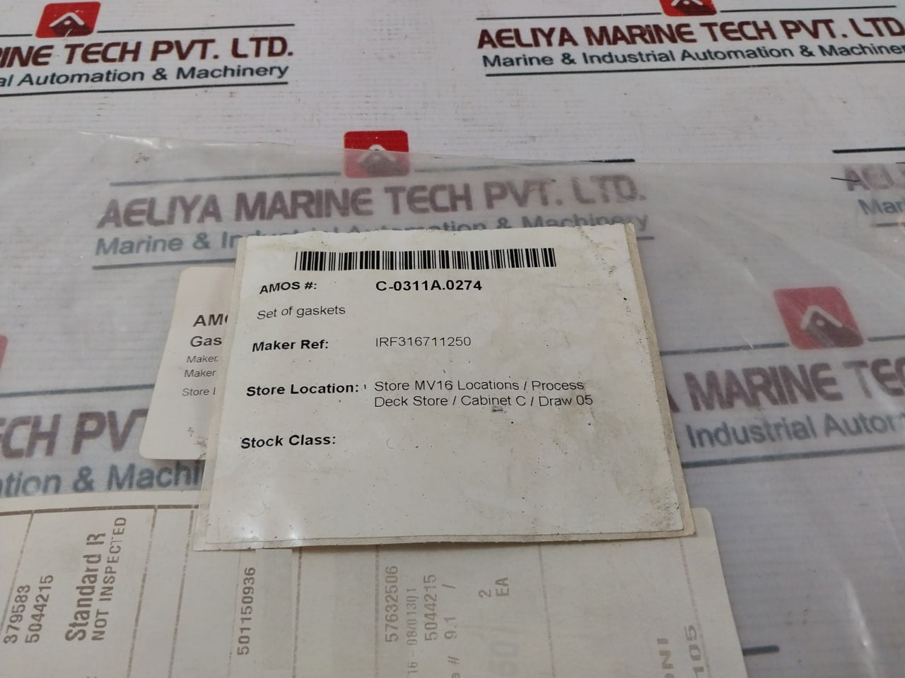 Ge Irf316711250 Gasket Set Mp Comp Lube Oil Filter Kit