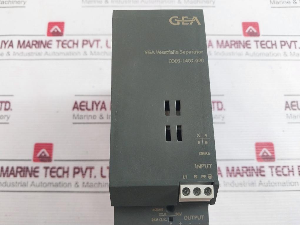 Gea 0005-1407-020 Power Supply 50/60Hz