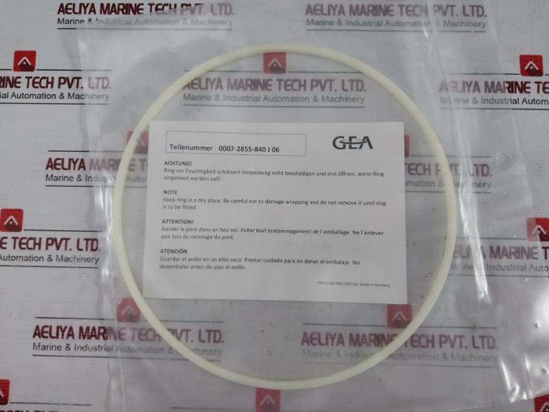 Gea 0007-2855-840 Gasket Seal Ring