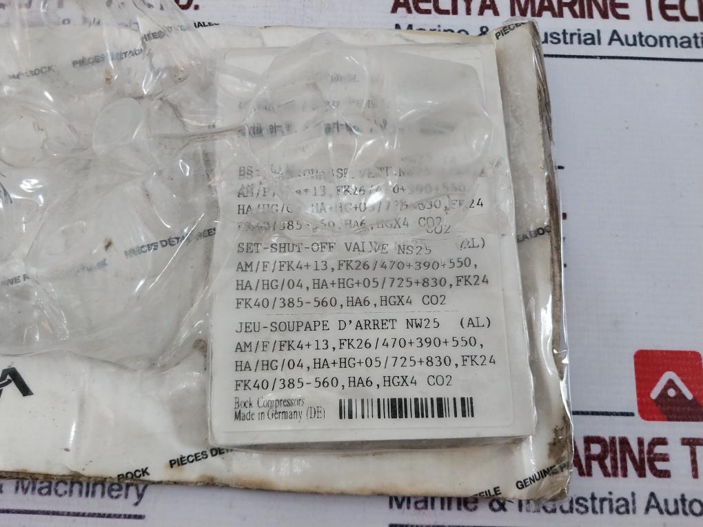 Gea Bock 08084 Shutoff Valve Set 572gb001 To 4