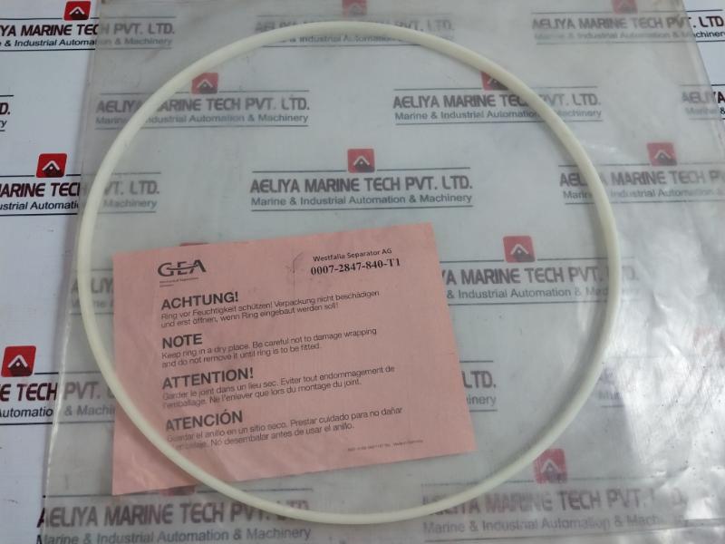 Gea Westfalia 0007-2847-840-t1 Nylon Gasket Ring