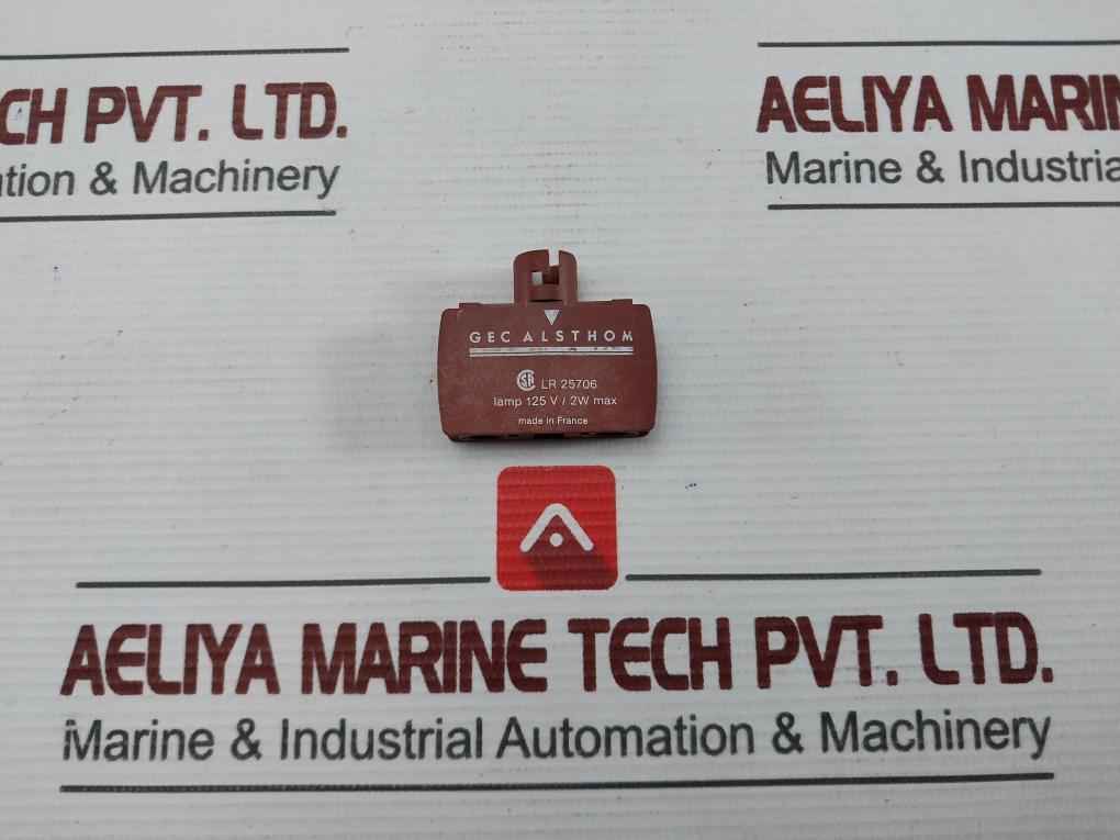 Gec Alsthom 23 Ea Lamp Holder Module Max-125V/2W 380Vac