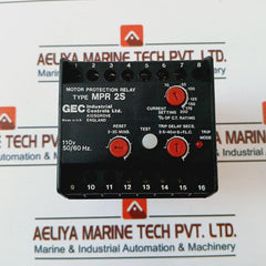 Gec Mpr 2s Motor Protection Relay 110v 50/60hz