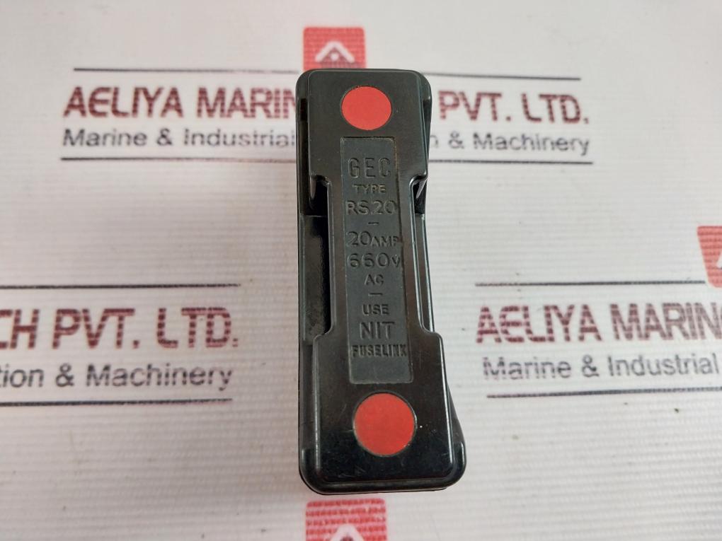 Gec Rs20 Fuse Holder 20Amp 660V Ac