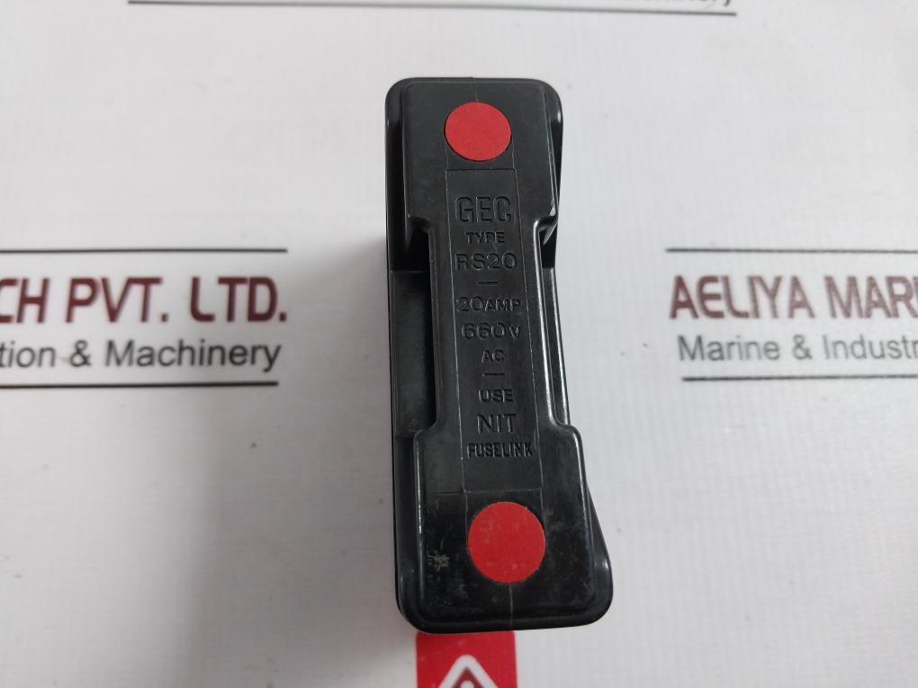 Gec Rs20 H.R.C. Fuse Link 660V Ac 20Amp