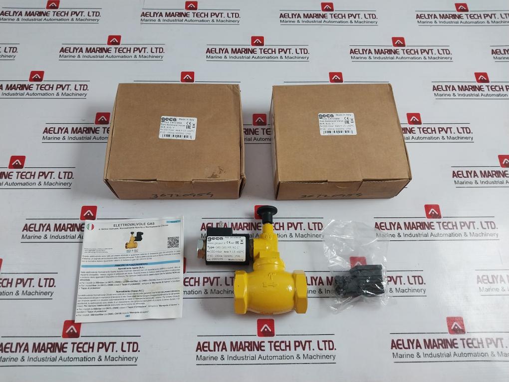 Geca 36720454 Solenoid Valve 550 Mbar Ip65 230Vac 50/60Hz 17Va