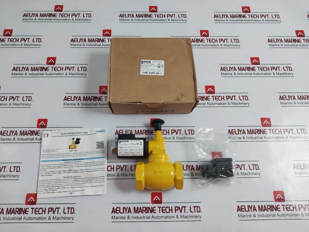 Geca 36720454 Solenoid Valve 550 Mbar Ip65 230Vac 50/60Hz 17Va