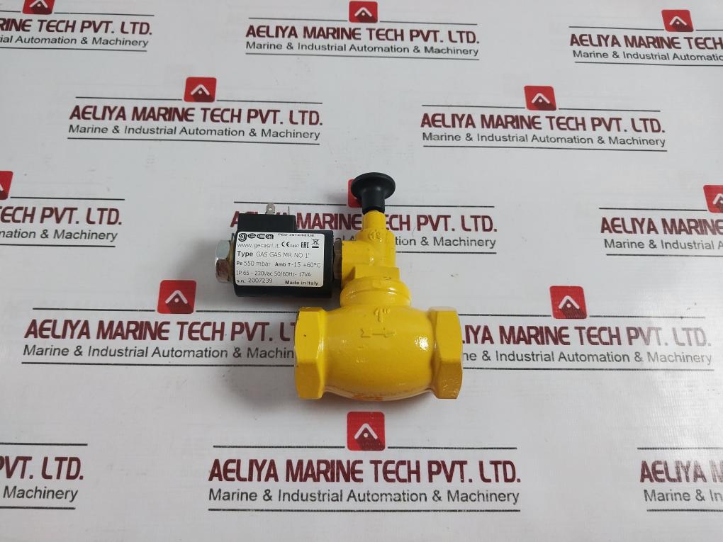 Geca 36720454 Solenoid Valve 550 Mbar Ip65 230Vac 50/60Hz 17Va