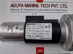 Geca Av015So 1/2" Automatic Gas Valve Slow Opening, 230Vrac, 50-60Hz, Ip 65