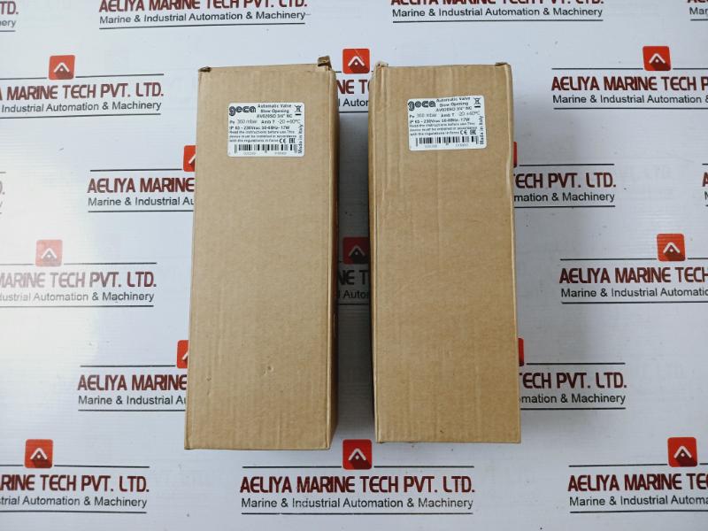Geca Av020so 3/4" Nc Automatic Valve Ip65 230v Rac 50/60hz 17w Pe 360 Mbar
