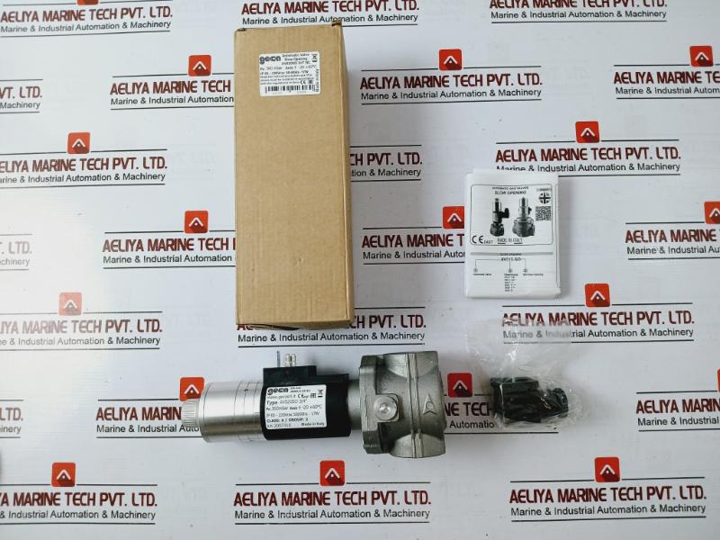 Geca Av020so 3/4" Nc Automatic Valve Ip65 230v Rac 50/60hz 17w Pe 360 Mbar