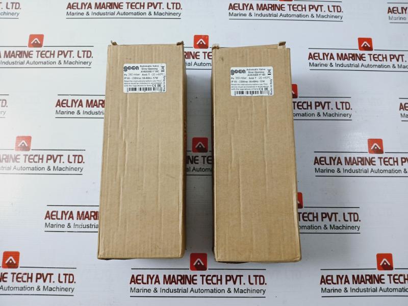 Geca Av025so 1”nc Low Pressure Zev Series Slow Opening Gas Solenoid Valves