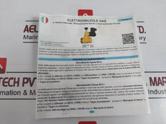 Geca Gas Gas Mr No 1/2" Solenoid Valve Pe 550 Mbar 230Vac Ip65 50/60Hz-17Va