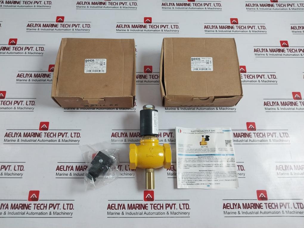 Geca Gas Mr Nc 1 Solenoid Valve Pe 550 Mbar Ip65 230Vrac 50/60Hz