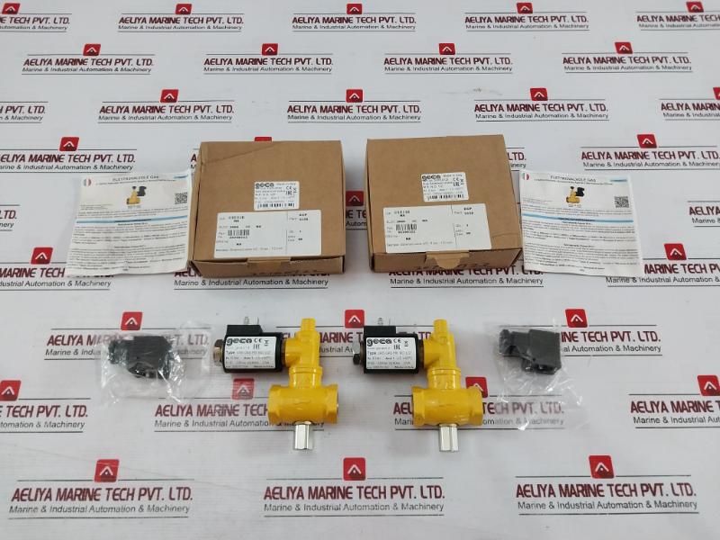 Geca Gas Mr No 1/2" Solenoid Valve 6Bar 230Vac 50/60Hz Ip65 Pe