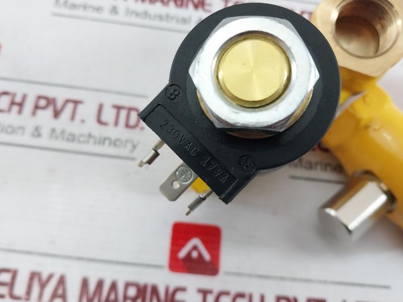 Geca Gas Mr No 1/2" Solenoid Valve 6Bar 230Vac 50/60Hz Ip65 Pe
