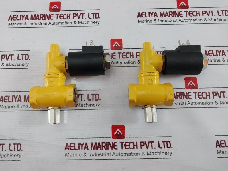 Geca Gas Mr No 1/2" Solenoid Valve 6Bar 230Vac 50/60Hz Ip65 Pe